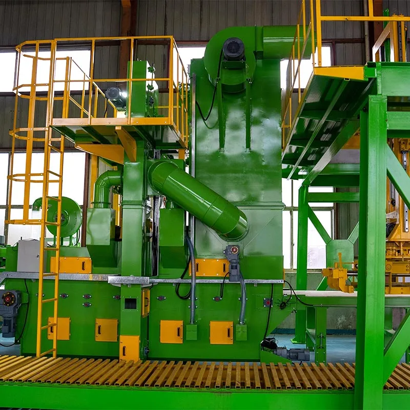 Sement Beton Kərpic Shot Partlayış Səthi Müalicə Maşını